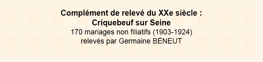 information du cercle