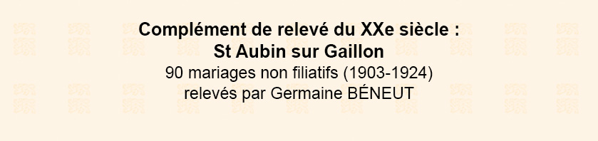 information du cercle