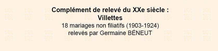 information du cercle