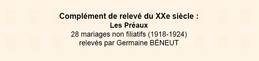 information du cercle