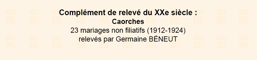 information du cercle
