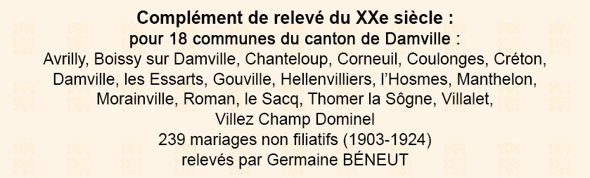 information du cercle